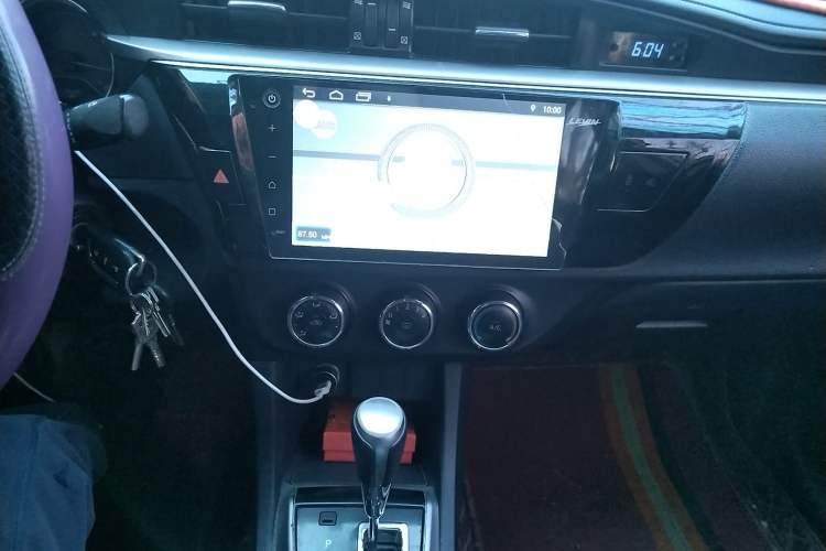 Used Toyota Levin 2016 1.6G CVT Elite Edition Audio And AC Panel
