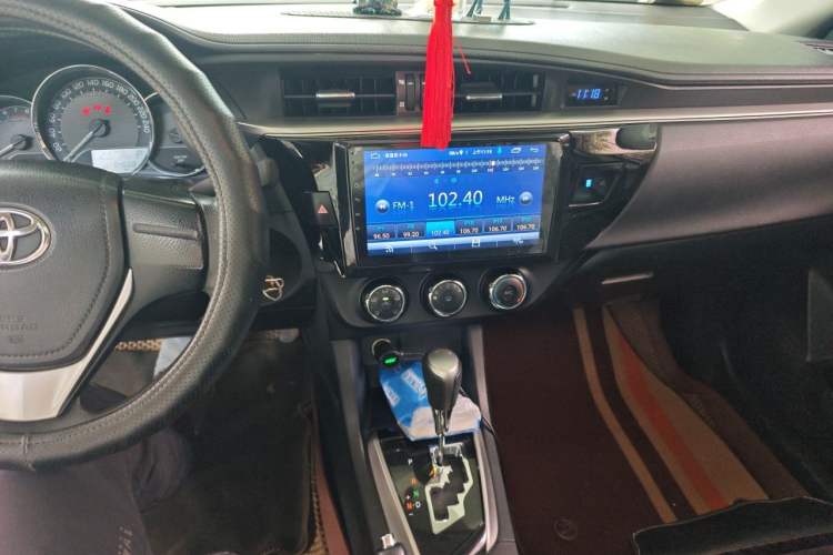 Used Toyota Levin 2016 1.6G CVT Elite Edition Audio And AC Panel
