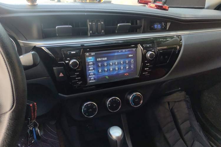 Used Toyota Levin 2016 1.6G-L CVT Leading Edition Audio And AC Panel