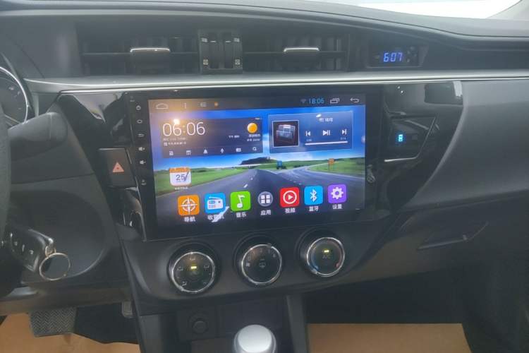 Used Toyota Levin 2016 1.6G CVT Elite Edition Audio And AC Panel