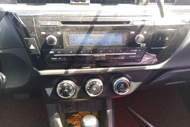 Used Toyota Levin 2016 1.6G CVT Elite Edition Audio And AC Panel