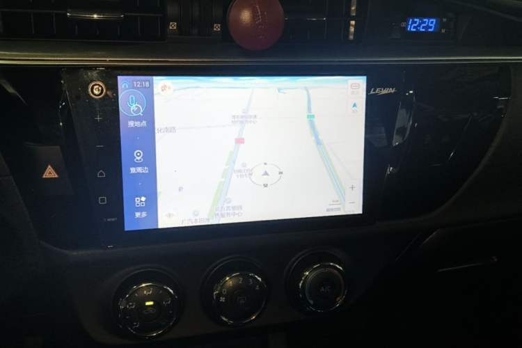 Used Toyota Levin 2016 1.6G CVT Elite Edition Audio And AC Panel