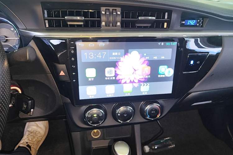 Used Toyota Levin 2016 1.6G CVT Elite Edition Audio And AC Panel