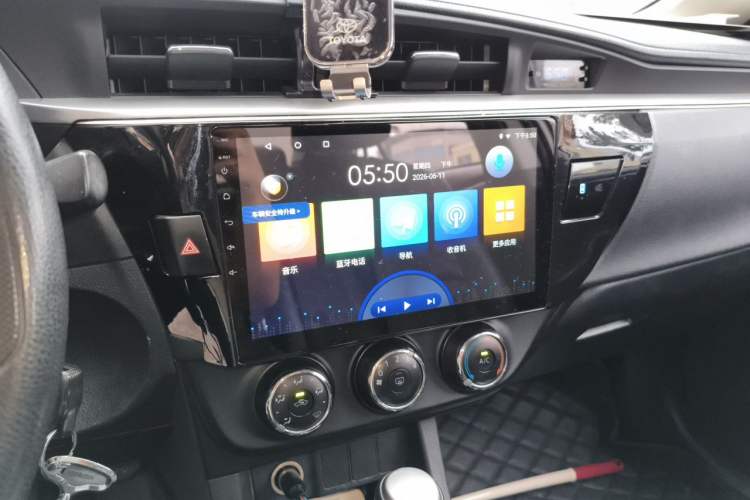 Used Toyota Levin 2016 1.6G CVT Elite Edition Audio And AC Panel