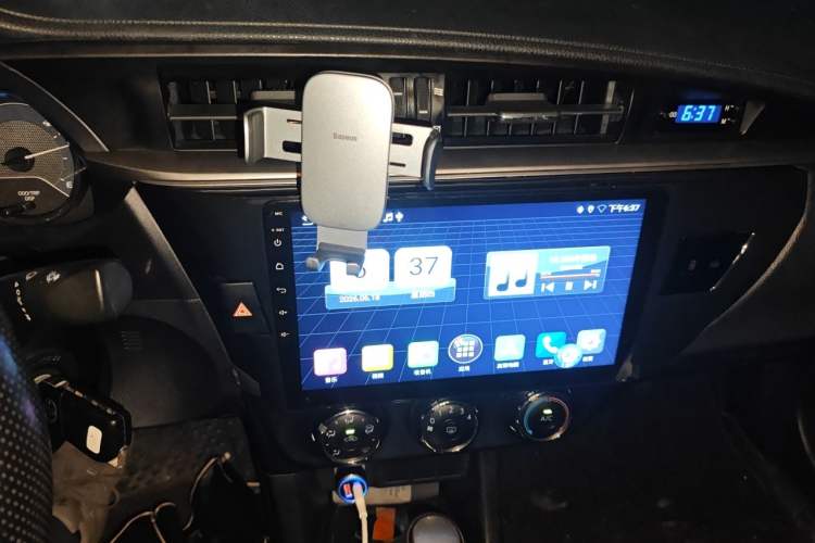 Used Toyota Levin 2016 1.6G CVT Elite Edition Audio And AC Panel