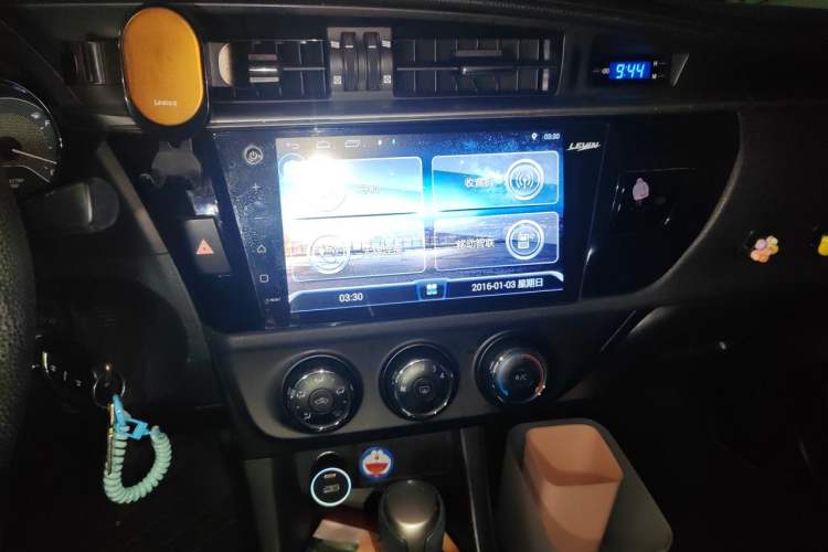 Used Toyota Levin 2016 1.6G CVT Elite Edition Audio And AC Panel