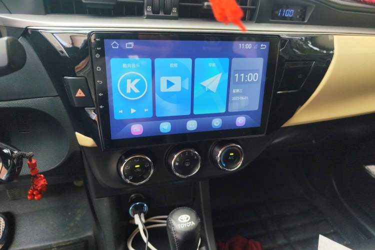 Used Toyota Levin 2016 1.6E CVT New Edition Audio And AC Panel