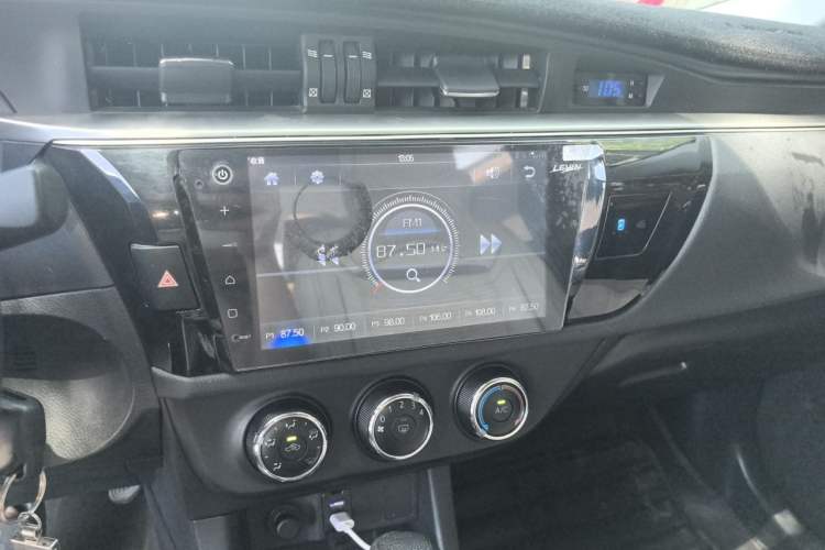 Used Toyota Levin 2016 1.6G-L CVT Leading Edition Audio And AC Panel