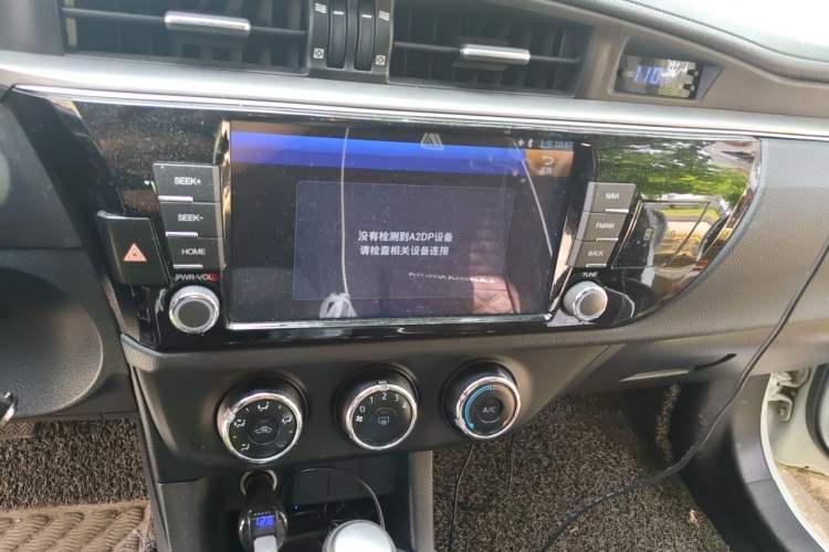 Used Toyota Levin 2016 1.6G CVT Elite Edition Audio And AC Panel