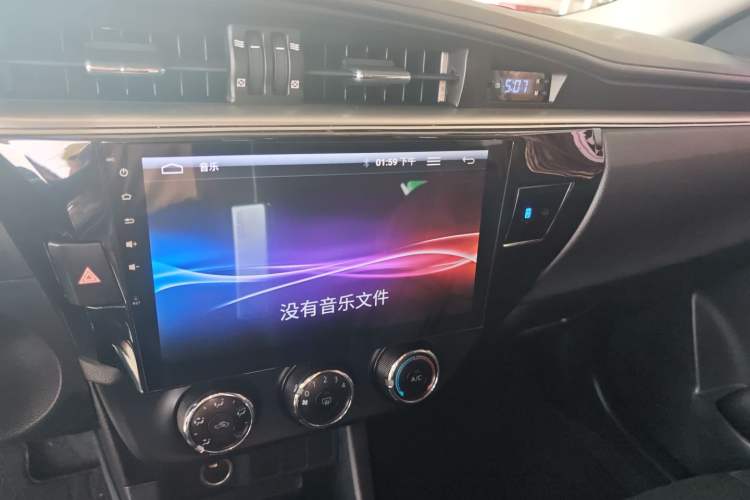 Used Toyota Levin 2016 1.6G Manual Elite Edition Audio And AC Panel