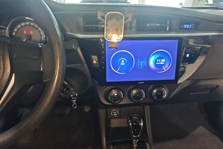 Used Toyota Levin 2016 1.6G CVT Elite Edition Audio And AC Panel