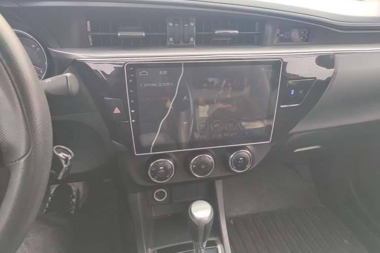 Used Toyota Levin 2016 1.6G CVT Elite Edition Audio And AC Panel