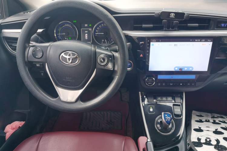 Used Toyota Levin 2016 Dual-Engine 1.8H GS E-CVT Elite Model with Sunroof Audio And AC Panel