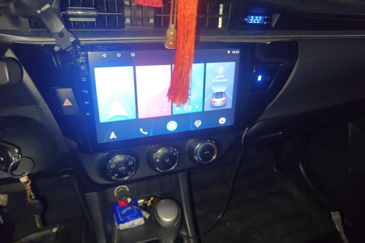 Used Toyota Levin 2016 1.6G CVT Elite Edition Audio And AC Panel