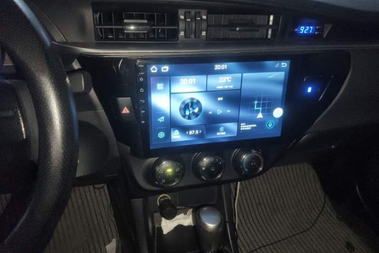 Used Toyota Levin 2016 1.6G CVT Elite Edition Audio And AC Panel