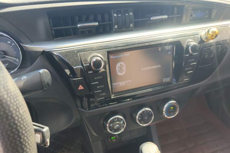 Used Toyota Levin 2016 1.6G CVT Elite Edition Audio And AC Panel