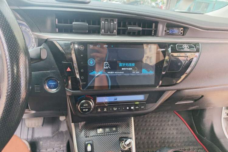 Used Toyota Levin 2016 Dual-Engine 1.8H GS E-CVT Elite Model with Sunroof Audio And AC Panel