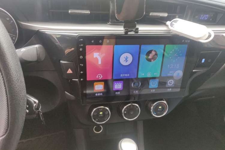 Used Toyota Levin 2016 1.6G CVT Elite Edition Audio And AC Panel