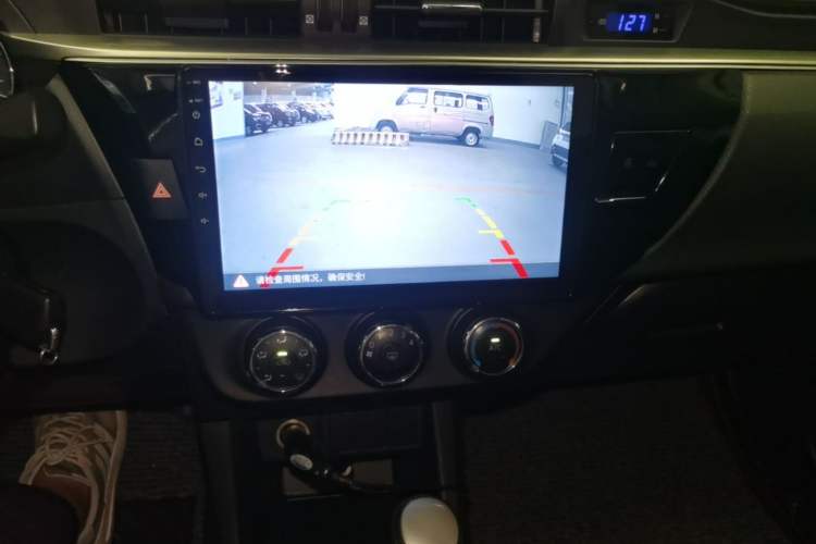 Used Toyota Levin 2016 1.6G CVT Elite Edition Audio And AC Panel