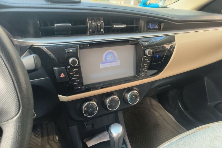 Used Toyota Levin 2016 1.6G CVT Elite Edition Audio And AC Panel