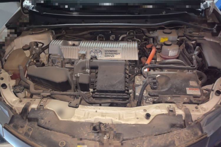 Used Toyota Levin 2016 Dual-Engine 1.8H GS E-CVT Elite Model with Sunroof Engine Bay