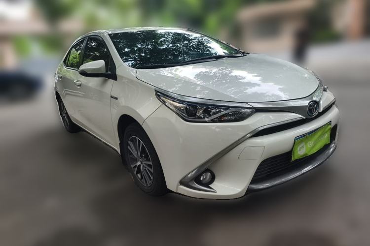 Used Toyota Levin 2016 Dual-Engine 1.8H GS E-CVT Elite Model with Sunroof Front Right 45 Deg