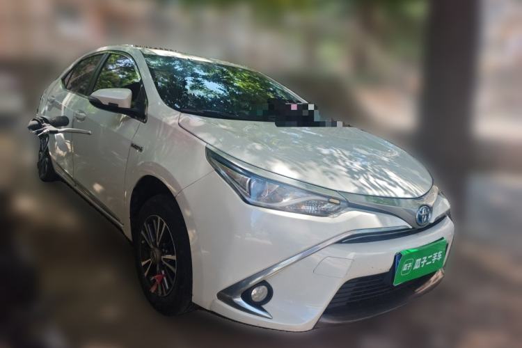 Used Toyota Levin 2016 Dual-Engine 1.8H GS E-CVT Elite Model with Sunroof Front Right 45 Deg