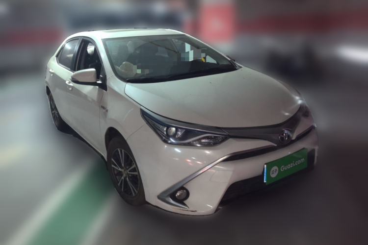 Used Toyota Levin 2016 Dual-Engine 1.8H GS E-CVT Elite Model with Sunroof Front Right 45 Deg
