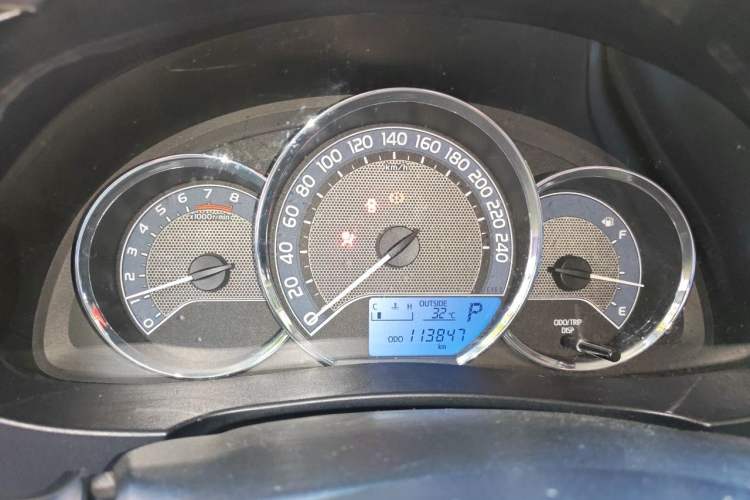 Used Toyota Levin 2016 1.6G CVT Elite Edition Instrument Cluster