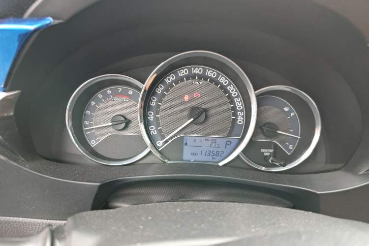 Used Toyota Levin 2016 1.6G CVT Elite Edition Instrument Cluster