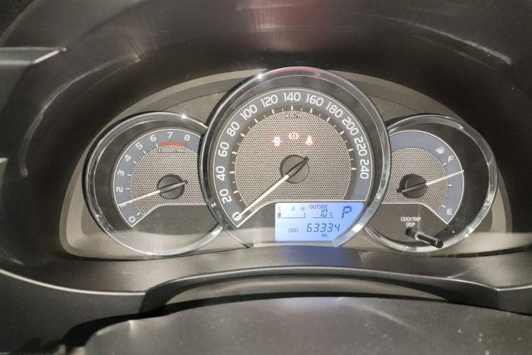 Used Toyota Levin 2016 1.6G CVT Elite Edition Instrument Cluster