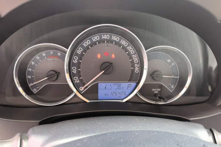 Used Toyota Levin 2016 1.6G CVT Elite Edition Instrument Cluster