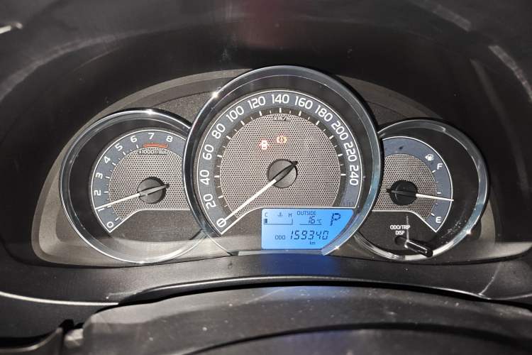 Used Toyota Levin 2016 1.6G CVT Elite Edition Instrument Cluster