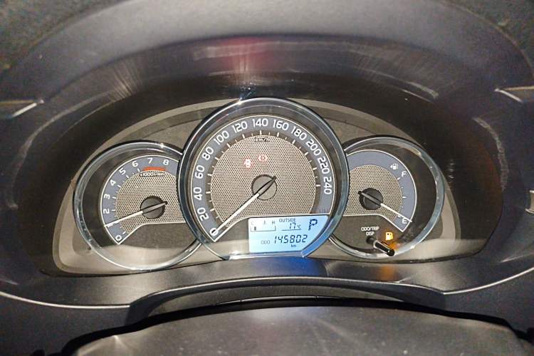 Used Toyota Levin 2016 1.6G CVT Elite Edition Instrument Cluster