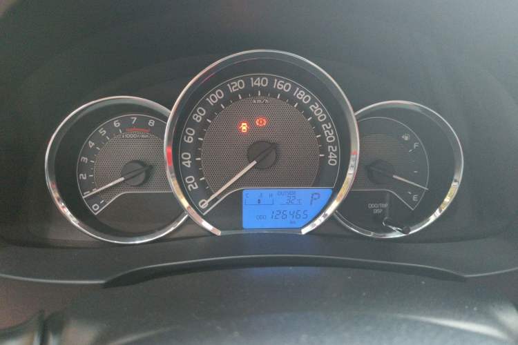 Used Toyota Levin 2016 1.6G CVT Elite Edition Instrument Cluster