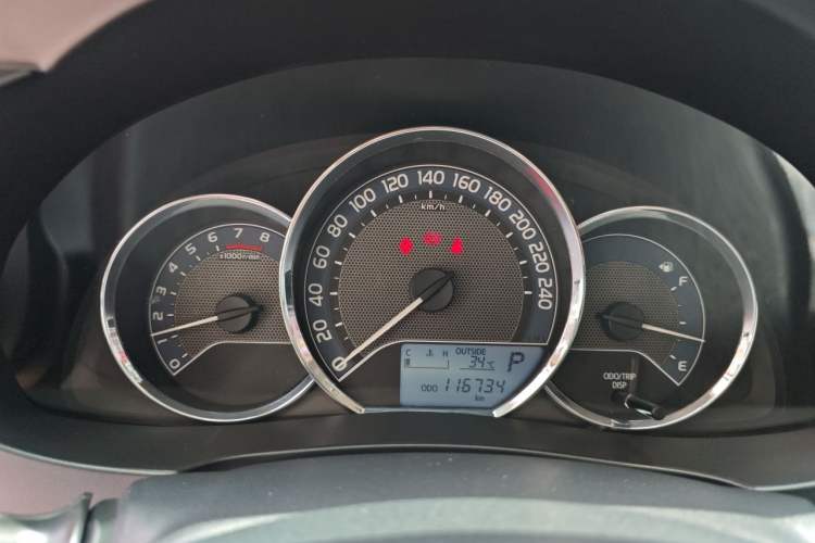 Used Toyota Levin 2016 1.6G CVT Elite Edition Instrument Cluster