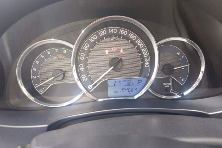 Used Toyota Levin 2016 1.6G CVT Elite Edition Instrument Cluster