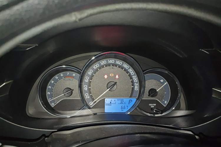 Used Toyota Levin 2016 1.6G CVT Elite Edition Instrument Cluster