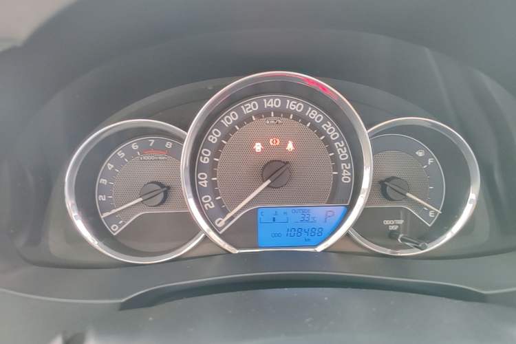 Used Toyota Levin 2016 1.6G CVT Elite Edition Instrument Cluster