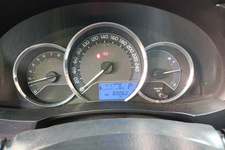 Used Toyota Levin 2016 1.6G CVT Elite Edition Instrument Cluster
