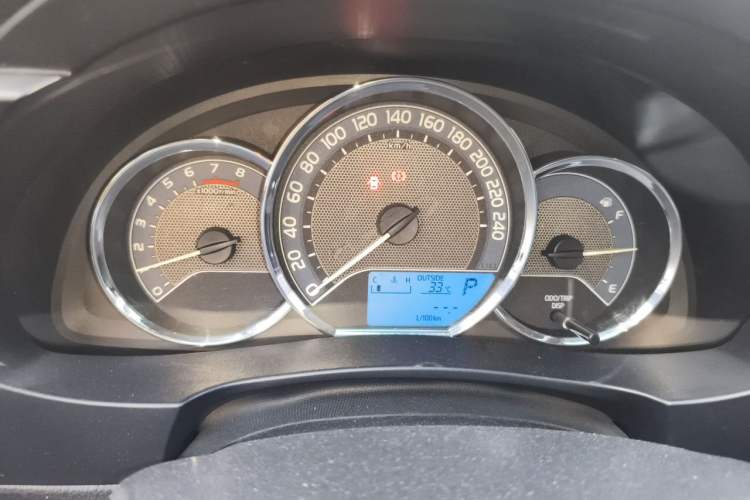 Used Toyota Levin 2016 1.6G CVT Elite Edition Instrument Cluster
