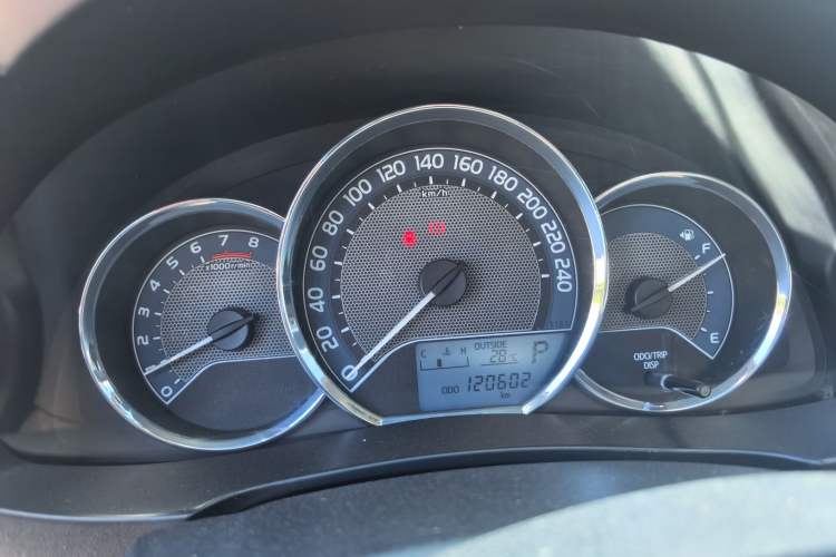Used Toyota Levin 2016 1.6G CVT Elite Edition Instrument Cluster