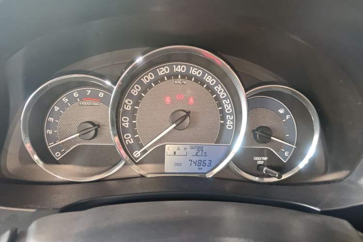Used Toyota Levin 2016 1.6G Manual Elite Edition Instrument Cluster
