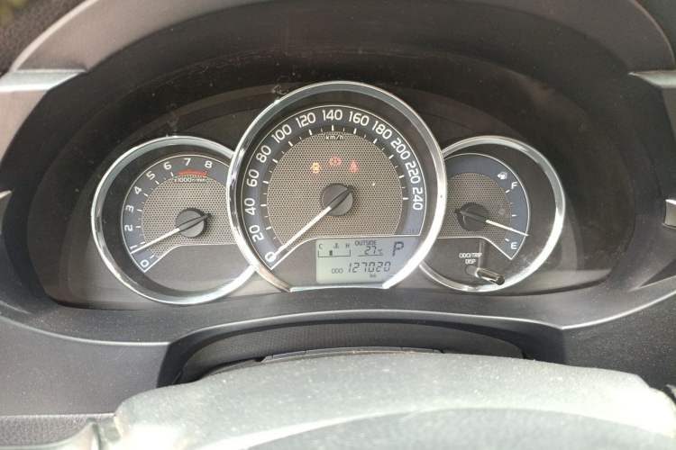 Used Toyota Levin 2016 1.6G CVT Elite Edition Instrument Cluster