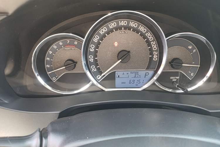 Used Toyota Levin 2016 1.6G CVT Elite Edition Instrument Cluster
