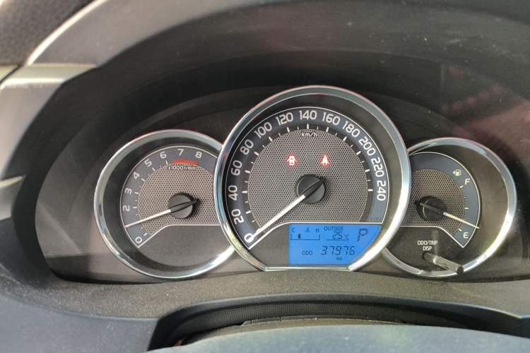 Used Toyota Levin 2016 1.6G CVT Elite Edition Instrument Cluster