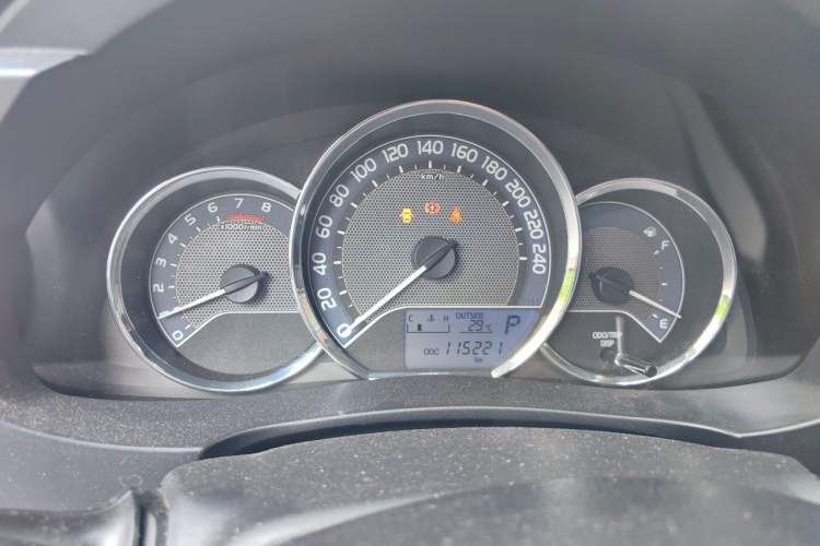 Used Toyota Levin 2016 1.6G CVT Elite Edition Instrument Cluster