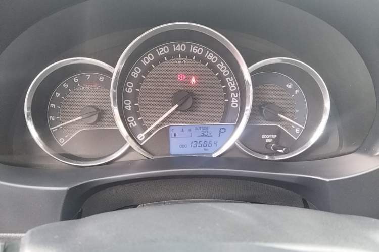 Used Toyota Levin 2016 1.6G CVT Elite Edition Instrument Cluster
