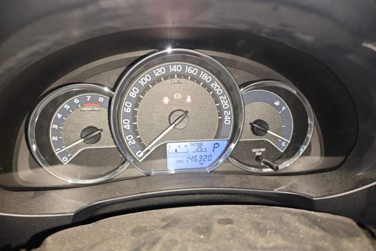 Used Toyota Levin 2016 1.6G CVT Elite Edition Instrument Cluster