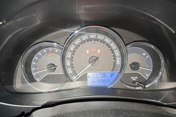 Used Toyota Levin 2016 1.6G CVT Elite Edition Instrument Cluster